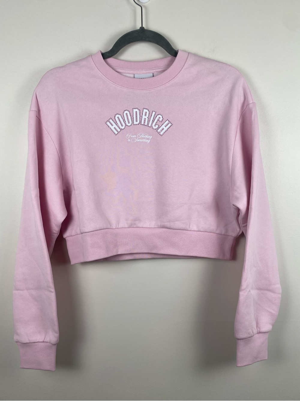 NWT Hoodrich Cherish Bling Cropped Sweatshirt XS